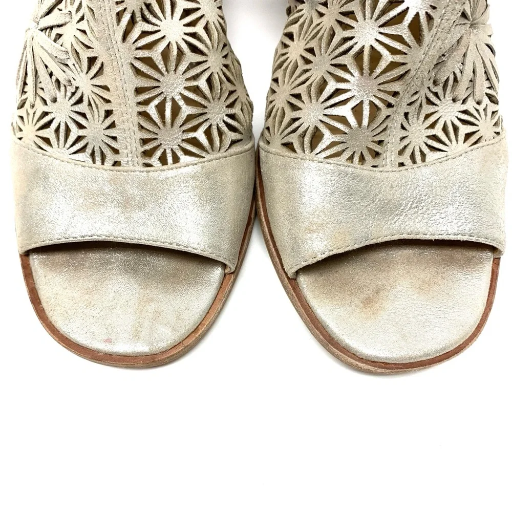 Vince Camuto Kalison Open Toe‎ Stacked Heel Sandal Size 9.5 - Picture 5 of 8